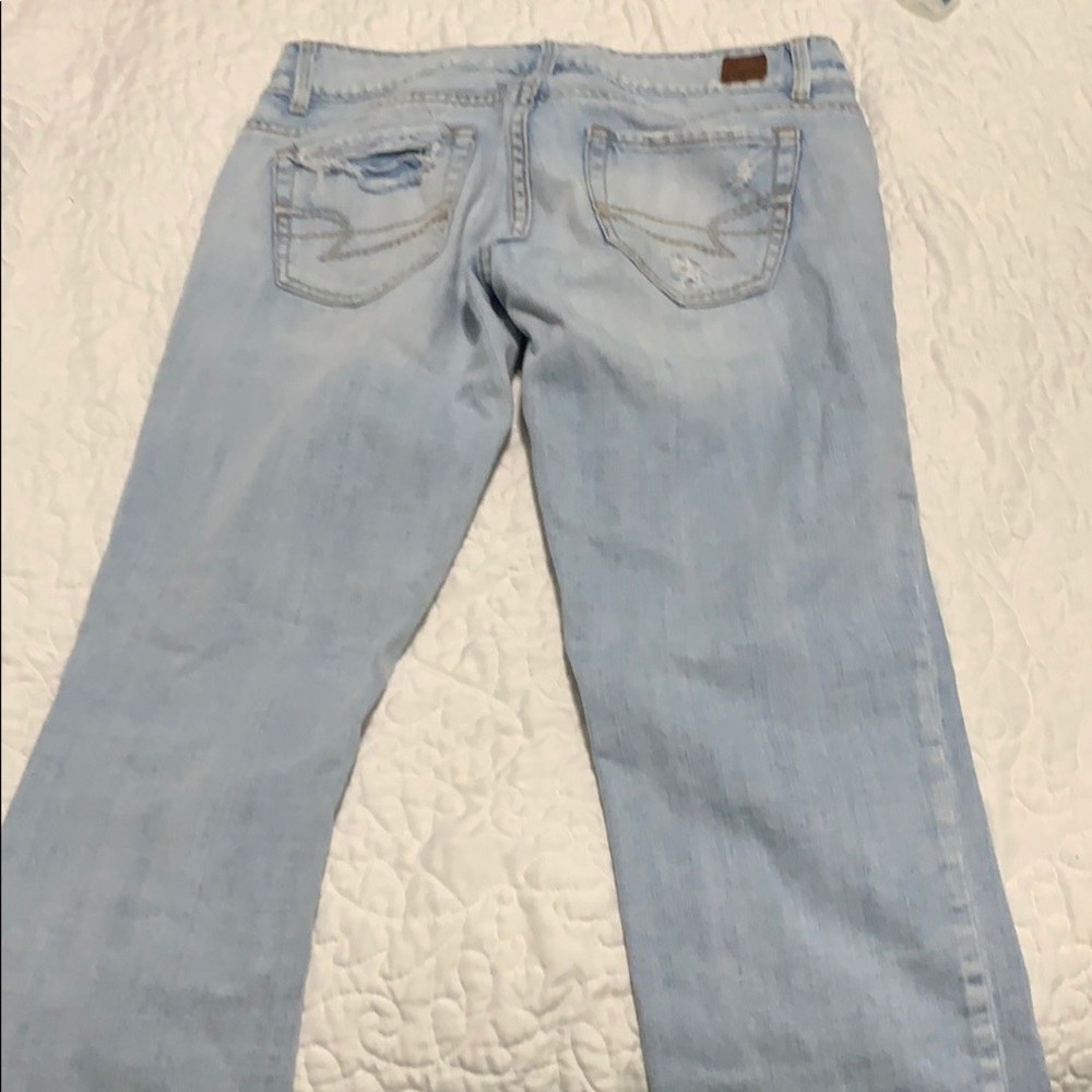 Acid washed blue jeans - Picture 2 of 3